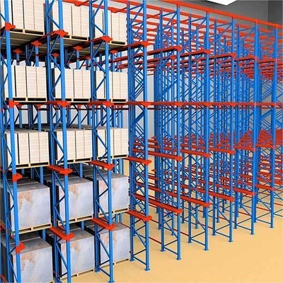 Open Design Three Layers Warehouse Pallet Drive-in Storage Racking System Development