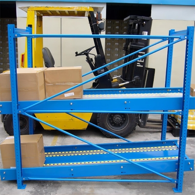 Common Fluent Shelf Carton Flow Racking Made of Q235 Material at Nanjing for Everyday