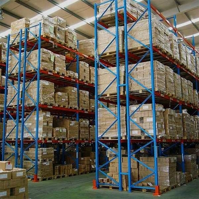 Customized Heavy Duty Warehouse Selective Pallet Storage Rack With Powder Coating