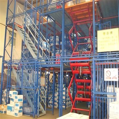 RAL システム カラー メザナイン 貯蔵システム 容量 300-1500 Kgs / Sqm