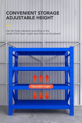 Customizable 200KG Medium Duty Racking for Efficient Warehouse Organization