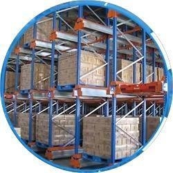 Heavy Duty Selective Pallet Racking System Rack Structure With 2000 Pallet Shuttle